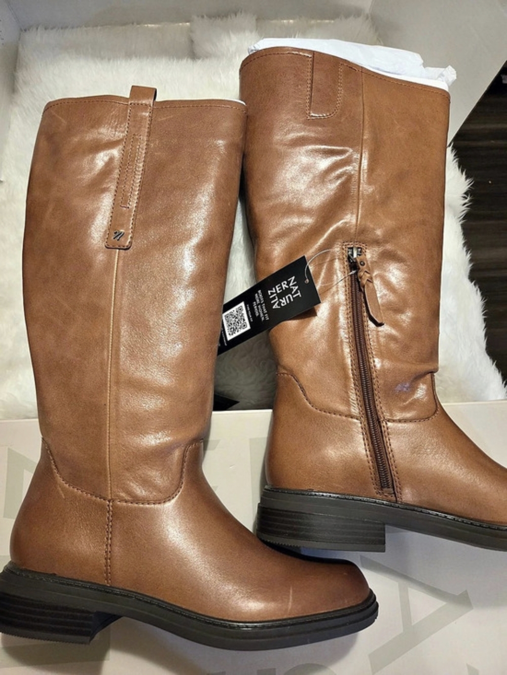 Naturalizer Women's Knee-High Boots in Brown